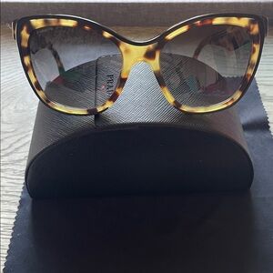 Prada Tortoise Shell Sunglasses